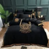 Luxury Black Versace Bedding Set