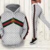 Gucci white hoodie leggings luxury brand clothing clothes outfit for women