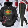 Gucci black snake hoodie leggings luxury brand clothing clothes outfit for women