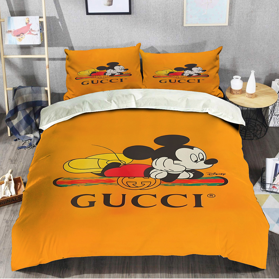 Gucci Mickey Mouse Wallpapers Brands 49 Bedding Set