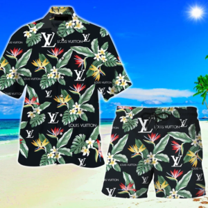 LV Flower Premium Hawaii Set Luxury Brand Fashion For Men TH3200183