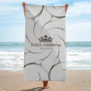 Dolce & Gabbana Milano Premium Beach Towel Luxury Brand-TH3200657