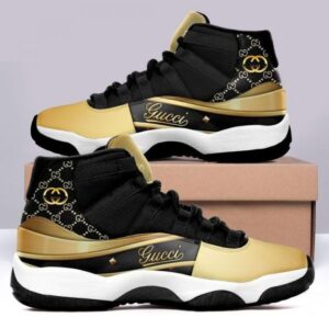 GC Black Gold Air Jordan 11 Sneakers Shoes Hot 2025 Gifts For Men Women PEA1019