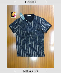 Men’s Polo Shirt 3D – Printed Christian Dior Logo 3D – MLD1076