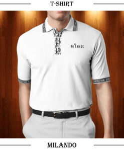 Men’s Polo Shirt 3D – Printed Christian Dior Logo 3D – AF00662