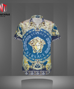 VERSACE BUTTON SHIRT Luxury – B9G-GCY-Max4701