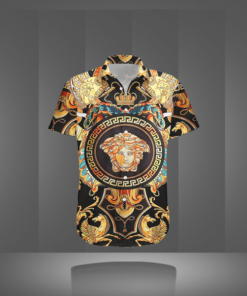 VERSACE BUTTON SHIRT Luxury – B9G-GCY-Max4706