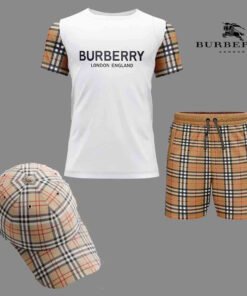 Burberry T-shirts-Beach Shorts&Cap For Unisex STK-TX-Oder02010