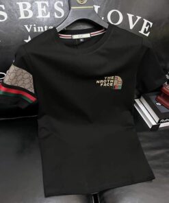Gucci T Shirts (Black & White)  -B9G-TX-Max05503