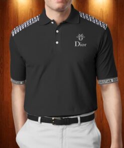 Men’s Polo Shirt 3D – Printed Christian Dior Logo 3D – Max4423