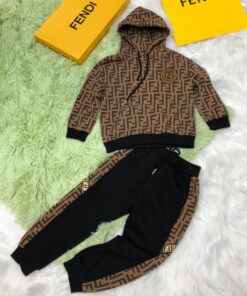 PREMIUM FENDI  , HOODIE SWEATPANT FOR MEN PEA31693