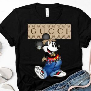 Hot GC Brand New T-Shirt for woman 2025 HIPHOP MICKEY IN BLACK