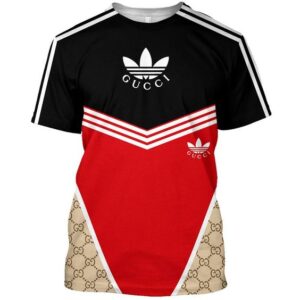 Gucci Adidas 3D Luxury Limited Edition T- Shirt-PM0149078