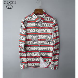 LIMITED 2026 Gucci LONG SLEEVE BUTTON SHIRT - DN30517