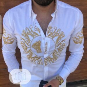 Limited Versa.ce Long Sleeve Button Shirt for Men Hot 2026 9alaxies3426