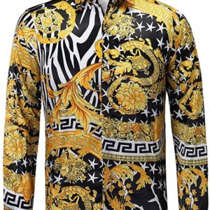 Limited Versa.ce Long Sleeve Button Shirt for Men Hot 2026 9alaxies602
