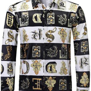 Limited Versa.ce Long Sleeve Button Shirt for Men Hot 2026 9alaxies605