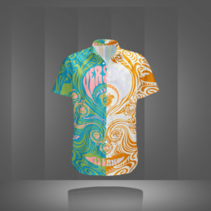 VERSACE BUTTON SHIRT Luxury – B9G-GCY-Max4697