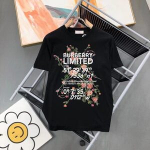 Limited Burberry Luxury Brand Unisex T-Shirt Gift Max4257