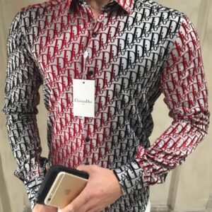 Limited Dior Long Sleeve Button Shirt for Men Hot 2026 LIDL1015