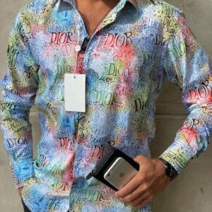 Limited Dior Long Sleeve Button Shirt for Men Hot 2026 LIDL1023