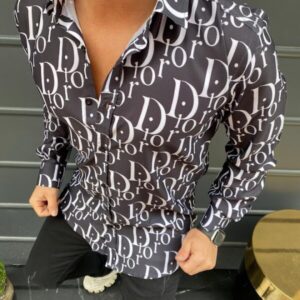 Limited Dior Long Sleeve Button Shirt for Men Hot 2026 LIDL1038