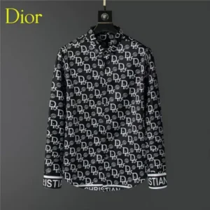 Limited Dior Long Sleeve Button Shirt for Men Hot 2026 LIDL1043