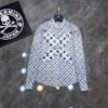 Limited LV Long Sleeve Button Shirt for Men Hot 2026 LTV1030