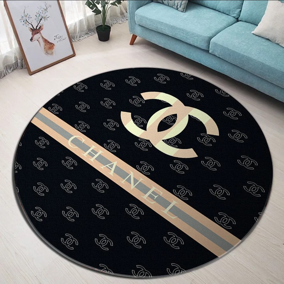 Chanel-Yellow-Logo-Black-Luxury-Brand-Fashion-Round-Rug-Carpet-Home-Decor.jpg