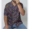 Limited LV Button Shirt for Men Hot 2026 DN188103