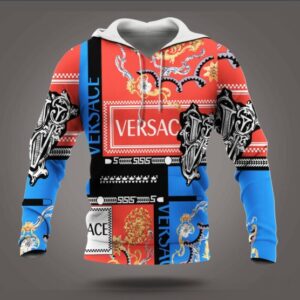 Versa.ce Unisex Luxury Brand Hoodie For Men Women DN8101001