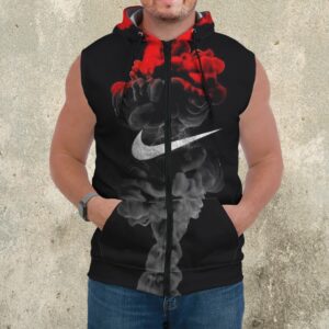Premium Sleeveless Zip Hoodie Nike For Men - DN168721