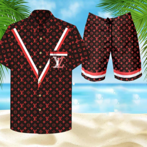 Louis Vuitton Combo Hawaii Shirt, Shorts Hot Trend 2024 - DN9180201