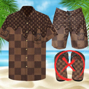 Louis Vuitton Combo Hawaii Shirt, Shorts Hot Trend 2024 - DN9180217