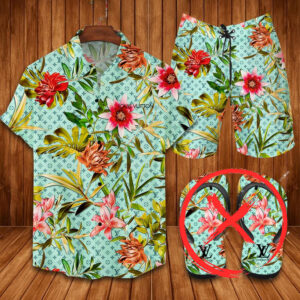 Louis Vuitton Combo Hawaii Shirt, Shorts Hot Trend 2024 - DN9180223