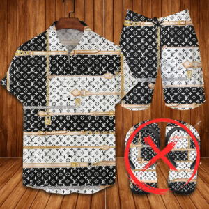 Louis Vuitton Combo Hawaii Shirt, Shorts Hot Trend 2024 - DN9180234