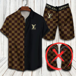 Louis Vuitton Combo Hawaii Shirt, Shorts Hot Trend 2024 - DN9180263