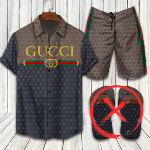 Gucci Combo Hawaii Shirt, Shorts Hot Trend 2026 - DN9190212