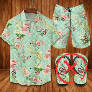 Gucci Combo Hawaii Shirt, Shorts Hot Trend 2026 - DN9200235