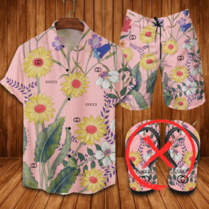 Gucci Combo Hawaii Shirt, Shorts Hot Trend 2026 - DN9200244