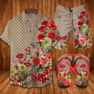 Gucci Combo Hawaii Shirt, Shorts Hot Trend 2026 - DN9200246