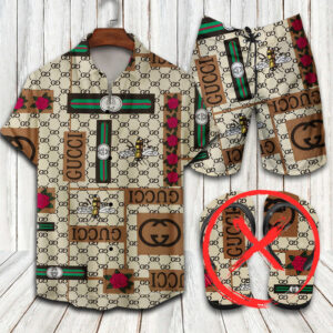 Gucci Combo Hawaii Shirt, Shorts Hot Trend 2026 - DN9220210
