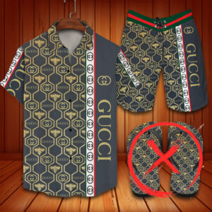 Gucci Combo Hawaii Shirt, Shorts Hot Trend 2026 - DN9220217