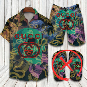 Gucci Combo Hawaii Shirt, Shorts Hot Trend 2026 - DN9220219
