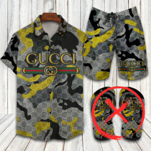 Gucci Combo Hawaii Shirt, Shorts Hot Trend 2026 - DN9220260