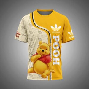Adidas Pooh Luxury Custom Name Tshirt DN609558