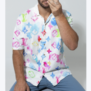 Limited LV Button Shirt for Men Hot 2026 DN188105