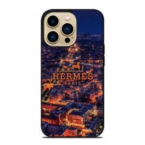 HERMES PARIS CITY LOGO iPhone Case Cover M2612023