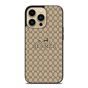 HERMES PARIS PATTERN LOGO iPhone Case Cover M2312005