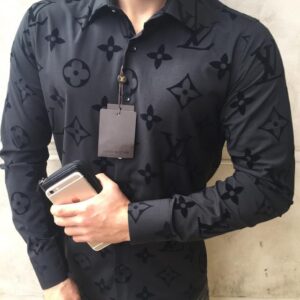 LIMITED 2025 LV LONG SLEEVE BUTTON SHIRT - LILL1025